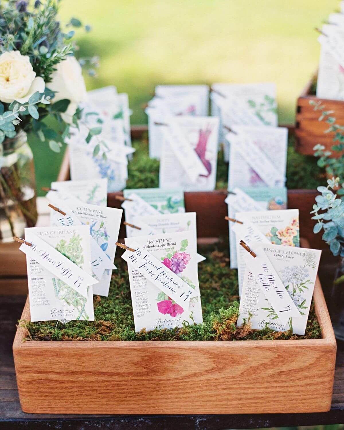 Wedding Day Ceremony Accessories - Escort Cards