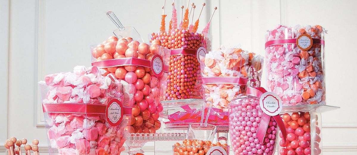 Wedding Day Ceremony Accessories - Candy stations