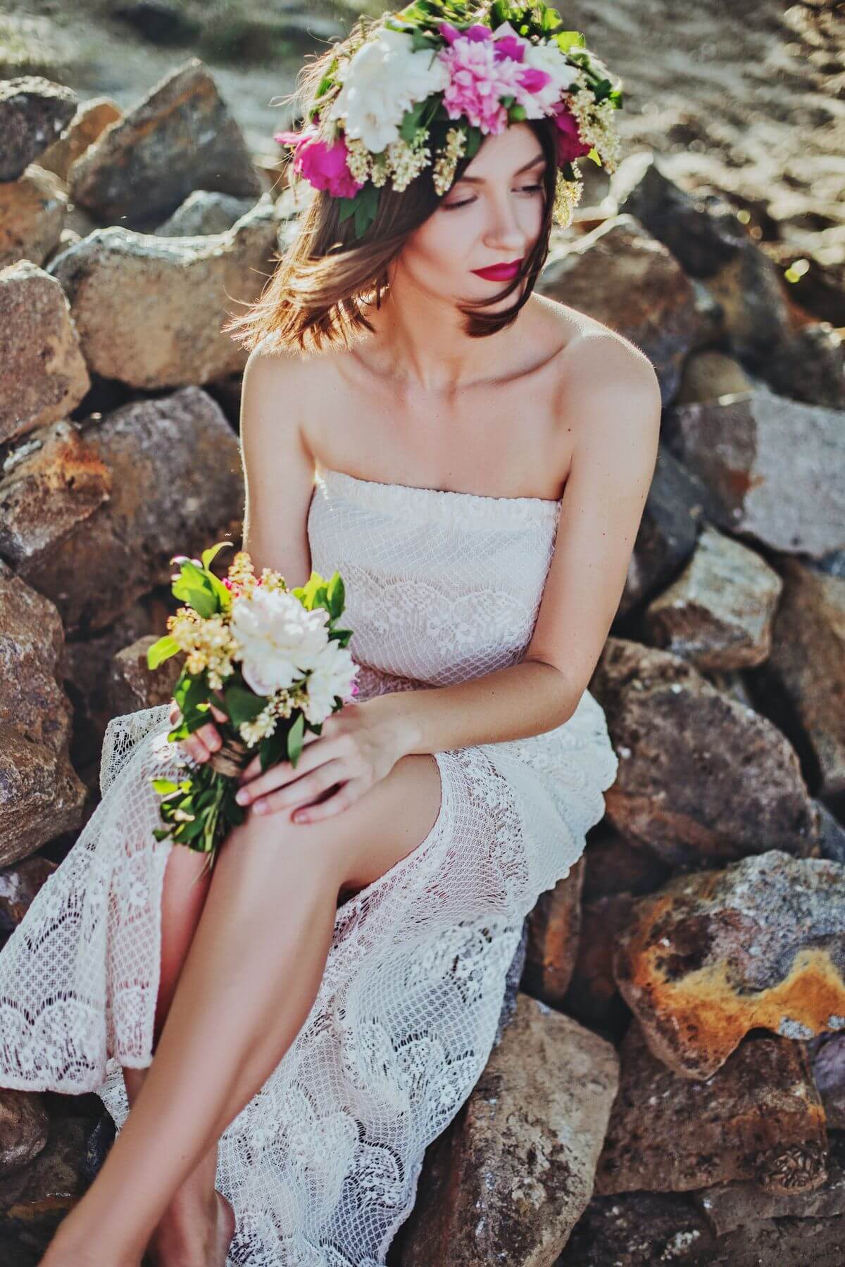 Wedding Makeup Ideas for Every Kind of Bride Bold Lips