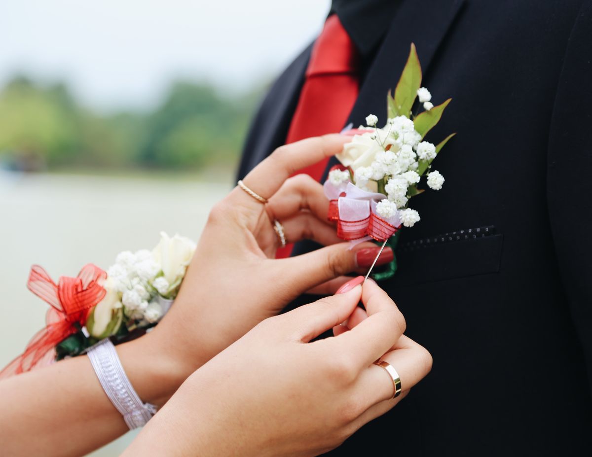 All The Floral Elements You Might Need or The Big Day: Personal Flowers