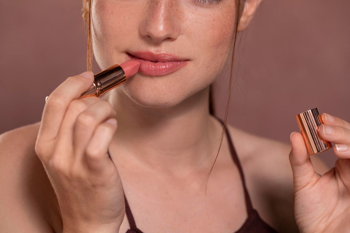 Work on the Lips Order of Face Makeup